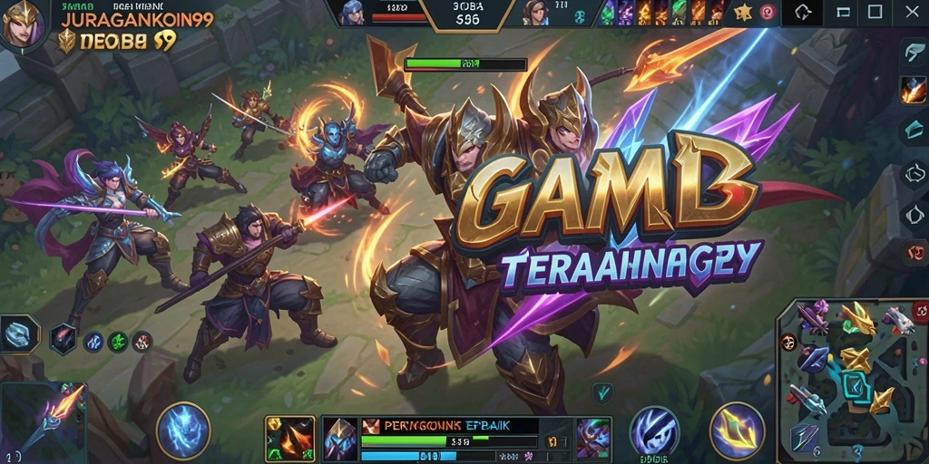 Tampilan seru dari gameplay JURAGANKOIN99 saat pertarungan berlangsung.