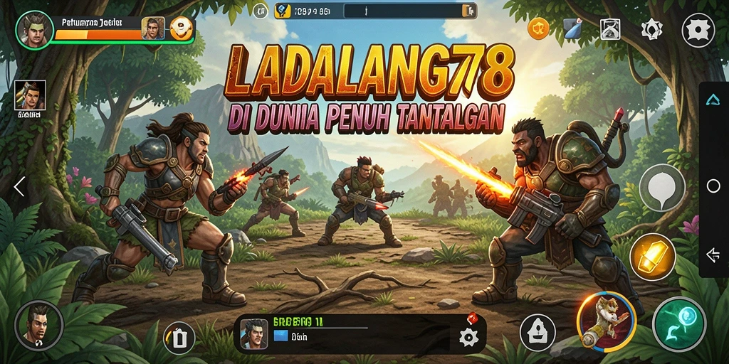 Tampilan gameplay <strong>LADANG78</strong> yang memukau dengan aksi seru.