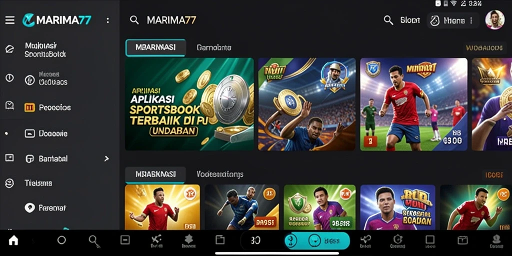 Tampilan menarik saat melakukan taruhan di MARIMA77.